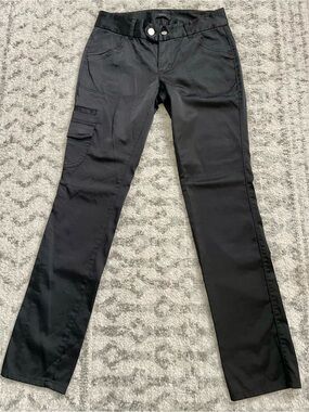 EXPRESS Black Cargo Pants Size 4 Excellent‎ Condition Nylon Blend Utility